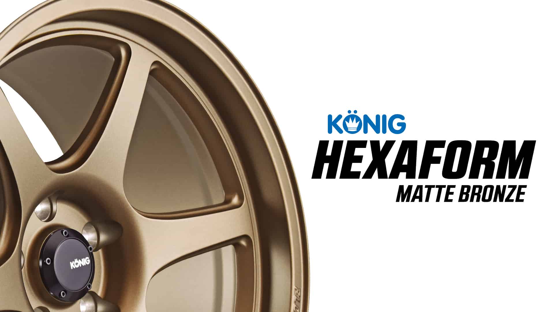 Hexaform - Matte Bronze - Konig Wheels