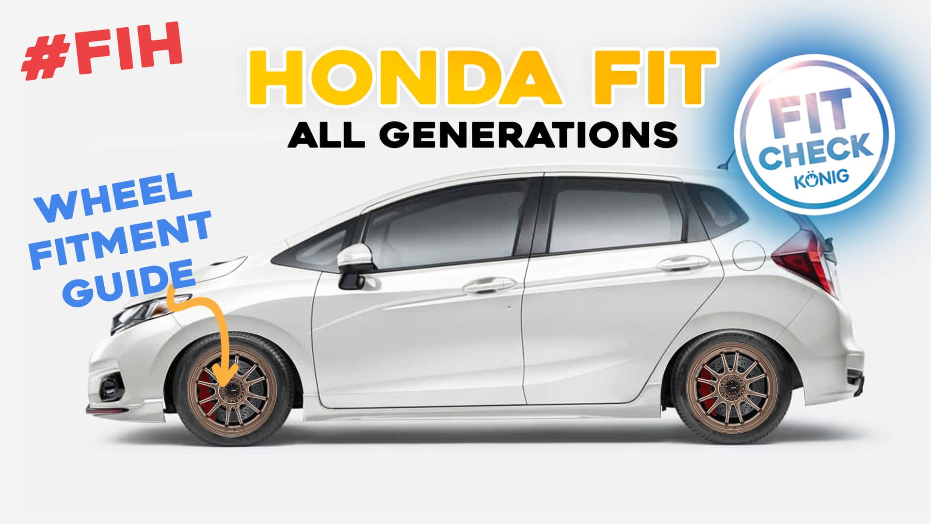 Here's WHAT FITS your Honda Fit - Konig Wheels